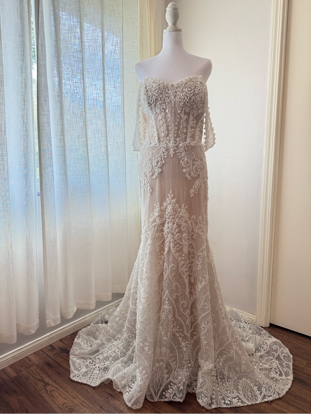Calla Blanche “Midge” Designer Wedding Dress - Size 20 Sample